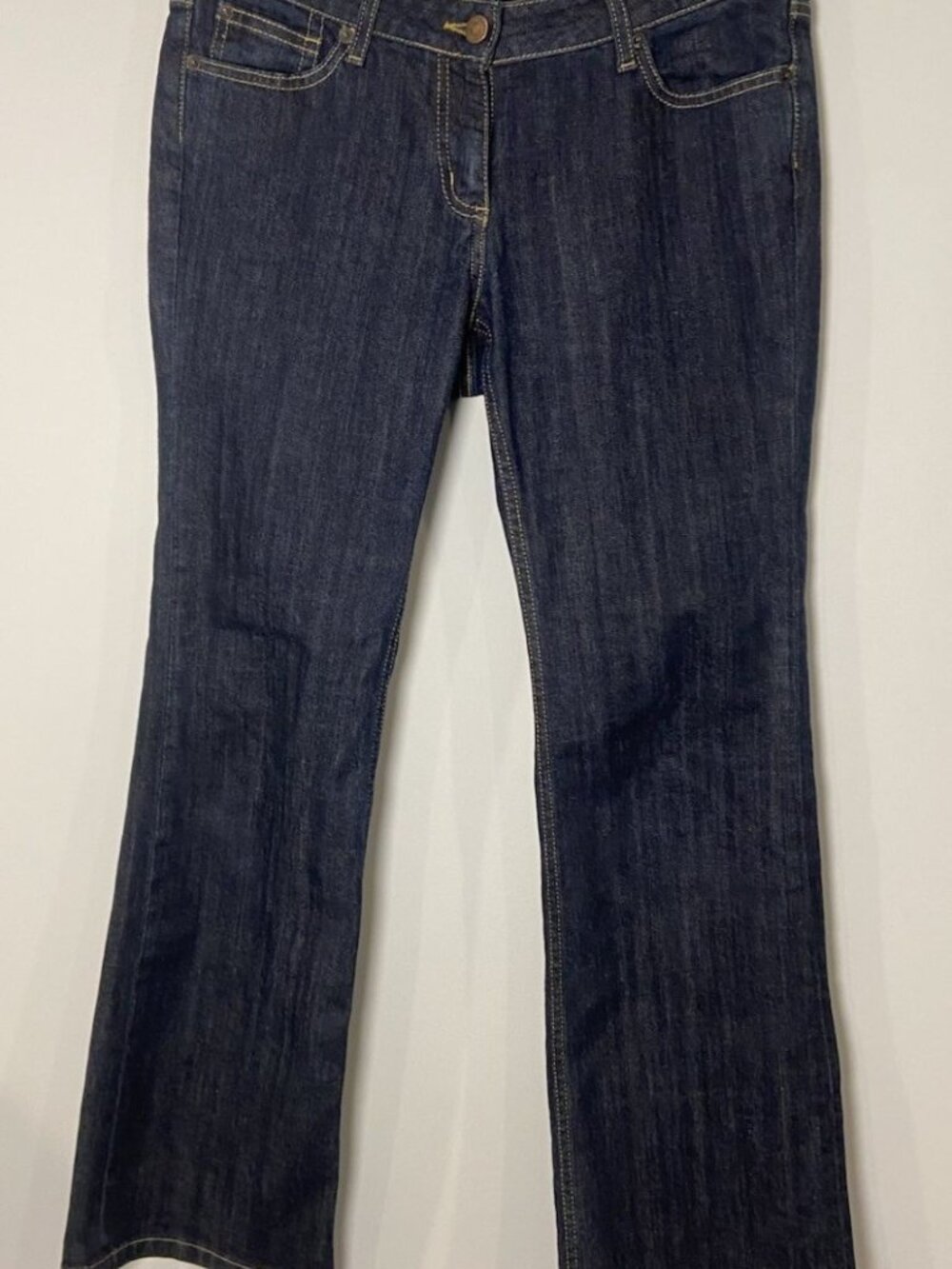 Boden Bootcut Jeans Midrise Dark Wash Size 12R Regular